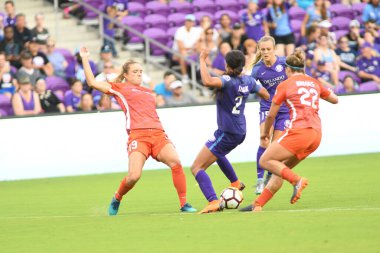 Orlando Pride, 27 Haziran 2018 tarihinde Orlando City Stadyumu 'nda Houston Dash' e ev sahipliği yaptı..  