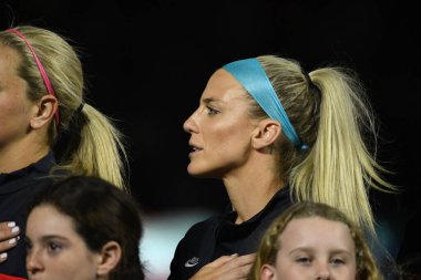 5 Mart 2020 'de Orlando Florida' daki Exploria Stadyumu 'nda düzenlenen 2020 SheBelieves Kupası' nda ABD - İngiltere Karşılaşması 