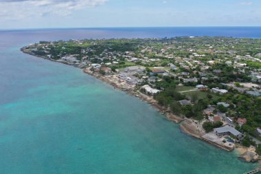 George Town 'daki Caymond Adası' ndaki en güzel plajların güzel manzarası. 