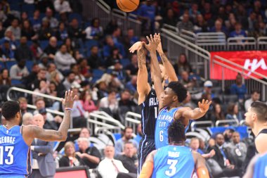 Orlando Magic 29 Ocak 2019 'da Orlando Florida' daki Amway Center 'da OklahomaCity Thunder' a ev sahipliği yaptı.