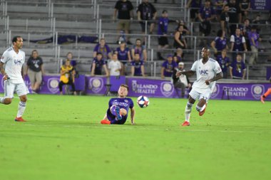 Orlando City 20 Şubat 2019 Çarşamba günü Orlando Fl 'daki Orlando City Stadyumu' nda New England 'a ev sahipliği yaptı.
