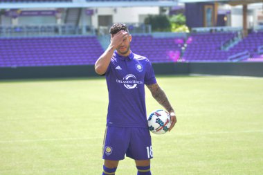 Orlando City SC, Dom Dwyer 'ı tanıtmak için bir basın toplantısı düzenledi..  
