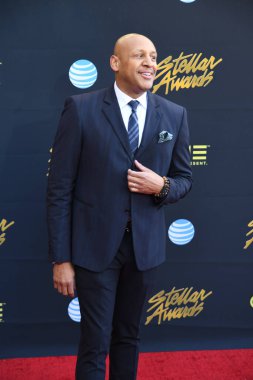 24 Mart 2018 Cumartesi günü Las Vegas 'taki Orleans Resort' ta düzenlenen 33. Yıldız Ödülleri Kırmızı Halı sırasında ünlüler.