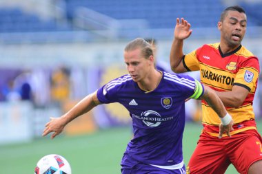 Orlando City SC, 29 Haziran 2016 'da Orlando Florida' daki Kamp Dünyası Stadyumu 'nda Fort Lauderdale Strikers' a ev sahipliği yaptı..
