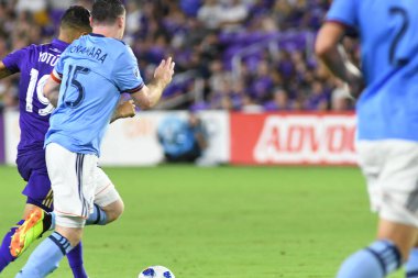 Orlando City 26 Temmuz 2018 'de Florida Exploria Stadyumu' nda NYC FC 'ye ev sahipliği yaptı. Fotoğraf: Marty Jean-Louis