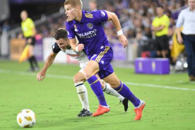 Orlando City SC 1 Eylül 2018 'de Florida Exploria Stadyumu' nda Philadelphia Union 'a ev sahipliği yaptı..