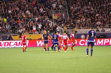 Orlando City SC, 8 Mayıs 2015 'te Florida' daki Kamp Dünyası Stadyumu 'nda Los Angeles Galaksisi' ne ev sahipliği yaptı.. 
