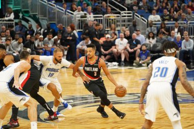 Orlando Magic 2 Mart 2020 tarihinde Orlando Florida 'daki Amway Center' da Portland Trailblazers 'a ev sahipliği yaptı..  