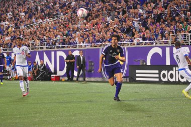 Orlando City SC, 3 Ekim 2015 'te Dünya Kampı Stadyumu' nda Montreal Çarpması 'na ev sahipliği yaptı.. 