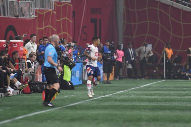 1 Ağustos 2018 tarihinde Atlanta 'daki Mercedez Benz Stadyumu' nda tüm yıldızlar Juventus 'a karşı..  