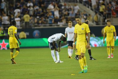 Paris Saint-Germain, Tottenham Hotspur 'a karşı 22 Temmuz 2017' de Orlando Florida 'daki Citrus Bowl' da.   