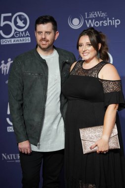 15 Ekim 2019 'da Nashville, Tennessee' deki Linbscome Üniversitesi 'nde verilen 50. GMA Dove Ödülleri sırasında kırmızı halı. 