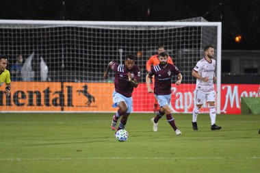Real Salt Lake, 12 Temmuz 2020 'de Orlando Florida' da düzenlenen MLS Sırt Turnuvası sırasında Colorado Rapids ile karşı karşıya. 