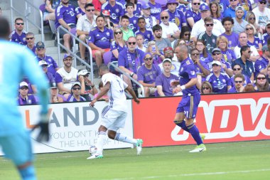 Orlando City 15 Nisan 2017 'de Florida, Orlando' daki Citrus Bowl 'da Los Angeles Galaksisine ev sahipliği yaptı..  