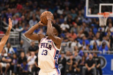 Orlando Magic, Philadelphia 76ers 'ı 14 Kasım 2018' de Orlando Florida 'daki Amway Center' da ağırlıyor..