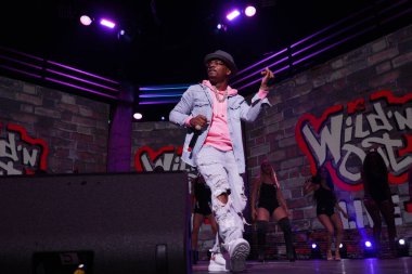 MTV Wild n Out Tour sunucusu Nick Cannon 5 Mart 2020 Perşembe günü Orlando Florida 'daki Amway Center' da 
