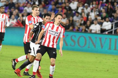 Korintliler, 10 Ocak 2018 'de Orlando City Stadyumu' nda düzenlenen Florida Kupası 'nda PSV Eindhoven' a karşı.. 