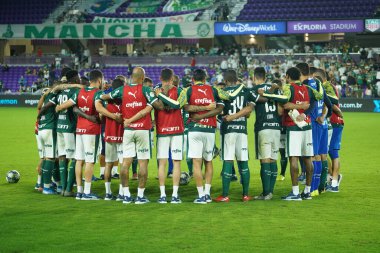 Florida Kupası 2020: S.E Palmeiras - Atletico Nacional maçı 15 Ocak 2020 Çarşamba günü Orlando Florida Exploria Stadyumu 'nda..  