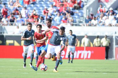 Kosta Rika, Copa America Centenario sırasında Paraguay ile Orlando Florida 'daki Dünya Kampı Stadyumu' nda karşılaştı..  