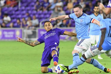 Orlando City 26 Temmuz 2018 'de Florida Exploria Stadyumu' nda NYC FC 'ye ev sahipliği yaptı. Fotoğraf: Marty Jean-Louis
