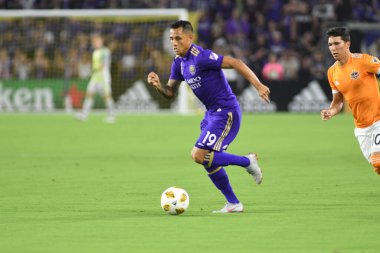Orlando City SC, 22 Eylül 2018 'de Florida Exploria Stadyumu' nda Houston Dynamo 'yu ağırladı..