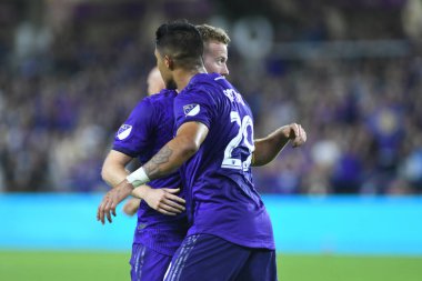 Orlando City 20 Şubat 2019 Çarşamba günü Orlando Fl 'daki Orlando City Stadyumu' nda New England 'a ev sahipliği yaptı.