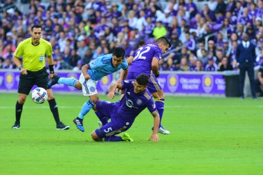 Orlando City, 5 Mart 2017 'de Orlando City Stadyumu' nda NYC FC 'ye ev sahipliği yaptı..  