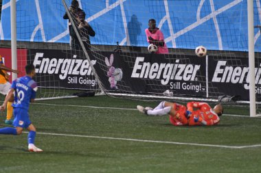 Atlanta United sunucusu Tigres & MLS Homegrown takımları 31 Temmuz 2018 'de Atlanta, Georgia' da düzenlenen MLS All Star haftasında.