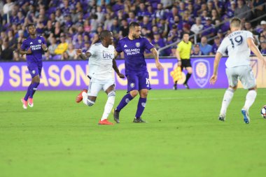 Orlando City 20 Şubat 2019 Çarşamba günü Orlando Fl 'daki Orlando City Stadyumu' nda New England 'a ev sahipliği yaptı. 