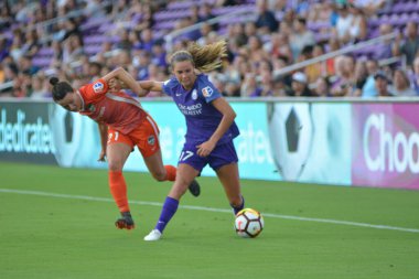 Orlando Pride, 27 Haziran 2018 tarihinde Orlando City Stadyumu 'nda Houston Dash' e ev sahipliği yaptı. Fotoğraf: Marty Jean-Louis
