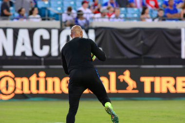 ABD Futbol Takımı 6 Eylül 2016 'da Jacksonville Florida EverBank Field' da Trinidad & Tobago 'ya ev sahipliği yaptı..