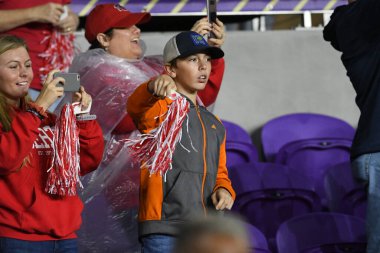 Orlando Florida Exploria Stadyumu 'ndaki 2019 Tedavi Kupası 21 Aralık 2019 Georgia Southern Eagles' a karşı Liberty Flames.
