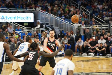 Orlando Magic 2 Mart 2020 tarihinde Orlando Florida 'daki Amway Center' da Portland Trailblazers 'a ev sahipliği yaptı.. 
