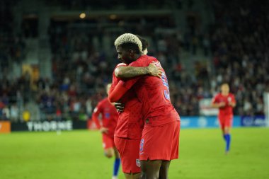 Amerikan Futbol Takımı 15 Kasım 2019 Cuma günü Orlando Florida 'daki Exploria Stadyumu' nda oynanan Concacaf Uluslar Ligi karşılaşmasında Kanada 'ya ev sahipliği yapmaktadır.