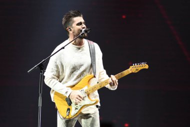 Juanes 'in Orlando Florida' daki Amway Center 'daki konserinde. 20, 2018. Fotoğraf: Marty Jean-Louis