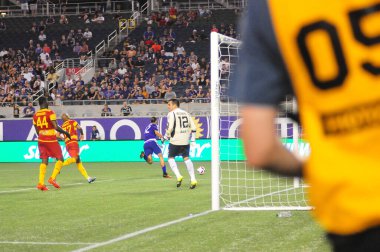 Orlando City SC, 29 Haziran 2016 'da Orlando Florida' daki Kamp Dünyası Stadyumu 'nda Fort Lauderdale Strikers' a ev sahipliği yaptı..