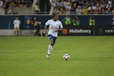 Paris Saint-Germain, Tottenham Hotspur 'a karşı 22 Temmuz 2017' de Orlando Florida 'daki Citrus Bowl' da.  