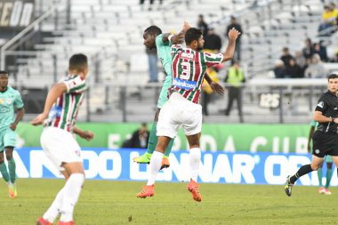 Fluminense, Florida Kupası 'nda 15 Ocak 2018' de Orlando Florida 'da oynanan Spektrum Stadyumu' nda Barcelona SC 'ye karşı..