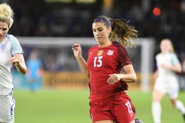 ABD, 7 Mart 2018 tarihinde Orlando City Stadyumu 'ndaki SheBelives Kupası' nda İngiltere ile karşı karşıya geldi.