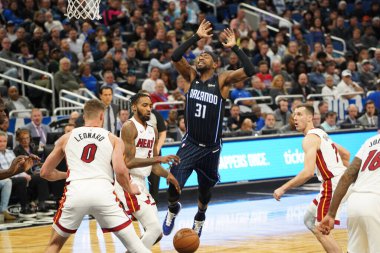 Orlando Magic 1 Şubat 2020 tarihinde Orlando Florida 'daki Amway Center' da Miami Heat 'e ev sahipliği yaptı.. 