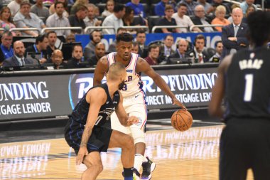 Orlando Magic, Philadelphia 76ers 'ı 25 Mart 2019' da Orlando Florida 'daki Amway Arena' da ağırlıyor.. 