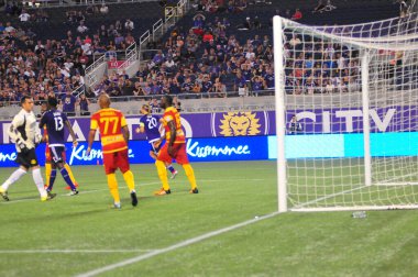 Orlando City SC, 29 Haziran 2016 'da Orlando Florida' daki Kamp Dünyası Stadyumu 'nda Fort Lauderdale Strikers' a ev sahipliği yaptı..