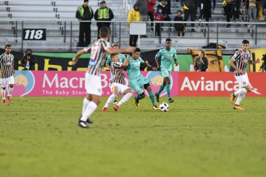 Fluminense, Florida Kupası 'nda 15 Ocak 2018' de Orlando Florida 'da oynanan Spektrum Stadyumu' nda Barcelona SC 'ye karşı..