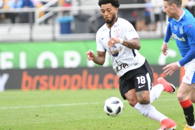 13 Ocak 2018 'de Orlando Florida' daki Spektrum Stadyumu 'nda düzenlenen Florida Kupası' nda Korucular Corinthianlara karşı..