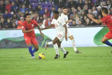 Amerikan Futbol Takımı 15 Kasım 2019 Cuma günü Orlando Florida 'daki Exploria Stadyumu' nda oynanan Concacaf Uluslar Ligi karşılaşmasında Kanada 'ya ev sahipliği yapmaktadır.