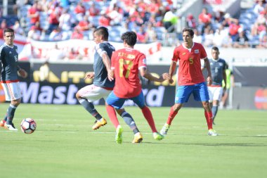 Kosta Rika, Copa America Centenario sırasında Paraguay ile Orlando Florida 'daki Dünya Kampı Stadyumu' nda karşılaştı.. 
