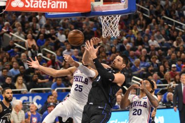 Orlando Magic, Philadelphia 76ers 'ı 14 Kasım 2018' de Orlando Florida 'daki Amway Center' da ağırlıyor..