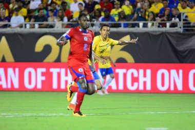 Brezilya, 8 Haziran 2016 tarihinde Orlando Florida 'daki Copa America Centenario' da Haiti ile karşılaştı..
