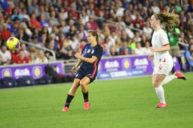 5 Mart 2020 'de Orlando Florida' daki Exploria Stadyumu 'nda düzenlenen 2020 SheBelieves Kupası' nda ABD - İngiltere Karşılaşması 