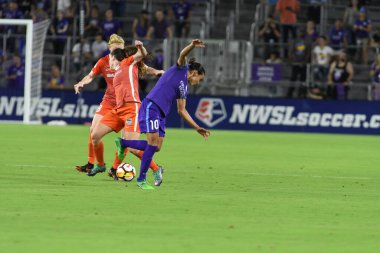 Orlando Pride 28 Haziran 2018 'de Orlando City Stadyumu' nda Houston Dash 'e ev sahipliği yaptı..  